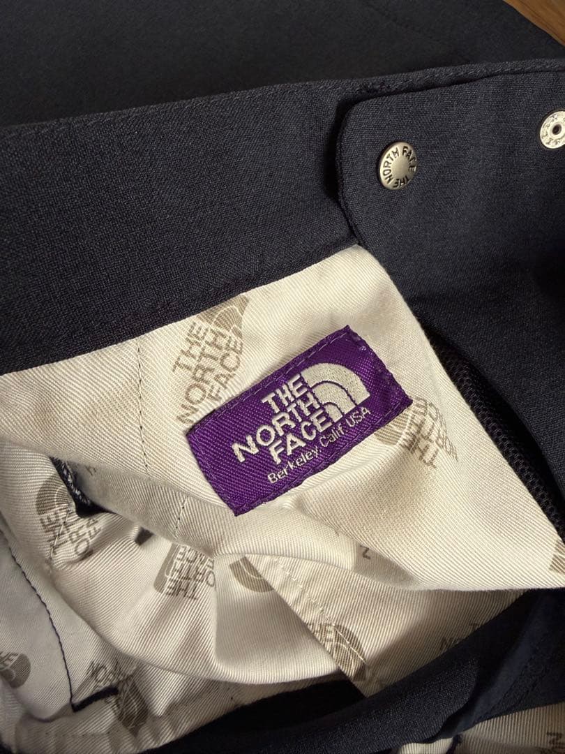 未使用美品 THE NORTH FACE パープルレーベル ネイビーパンツ LL