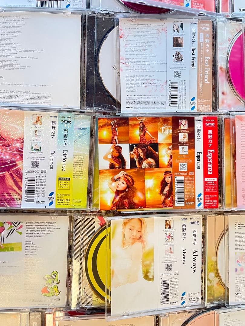 西野カナ CD DVD 初回限定盤 特典付き まとめ売り
