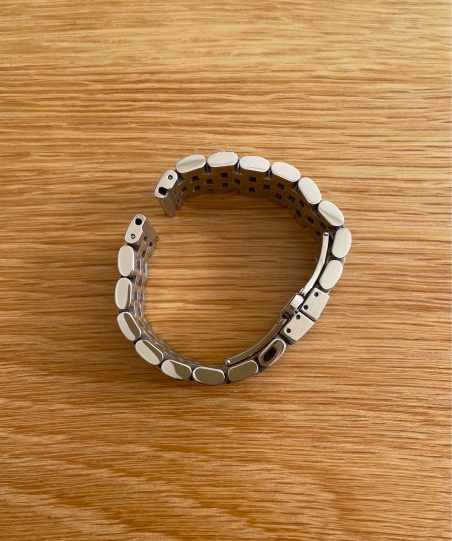 アランシルベスタイン　時計　純正ステンレスベルト　シルバー