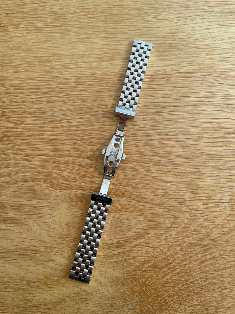 アランシルベスタイン　時計　純正ステンレスベルト　シルバー