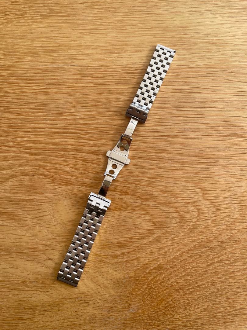 アランシルベスタイン　時計　純正ステンレスベルト　シルバー