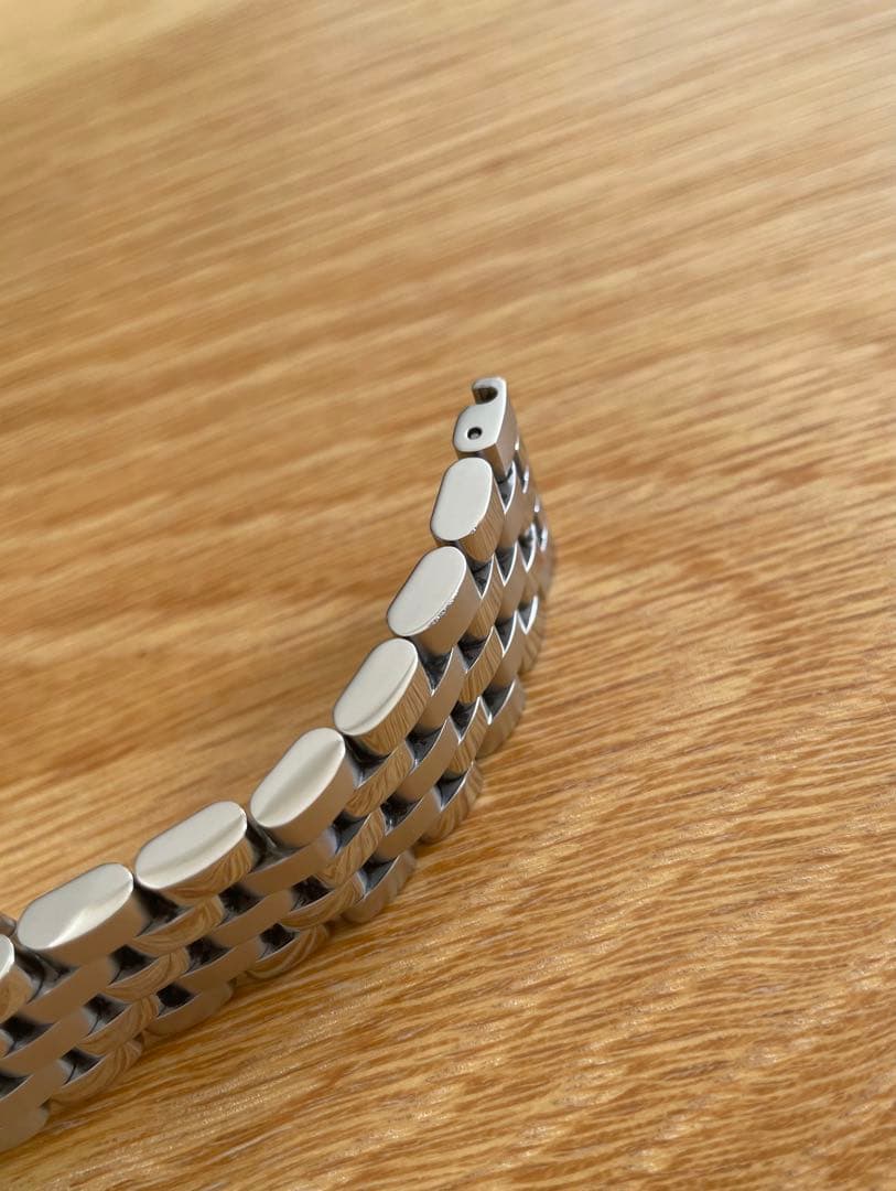 アランシルベスタイン　時計　純正ステンレスベルト　シルバー