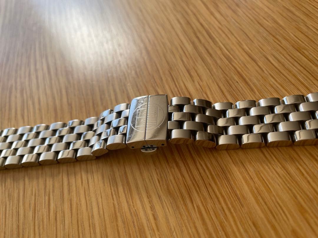 アランシルベスタイン　時計　純正ステンレスベルト　シルバー