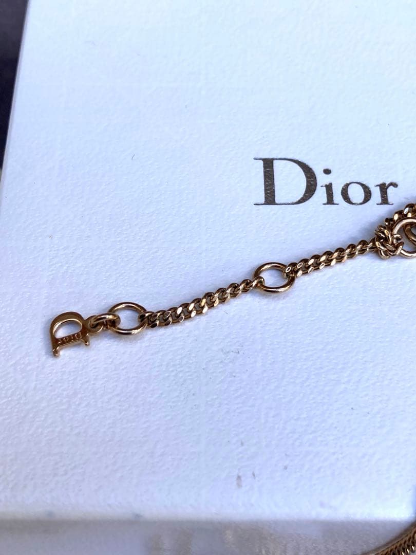 Dior クリスチャンディオールリボン ネックレス