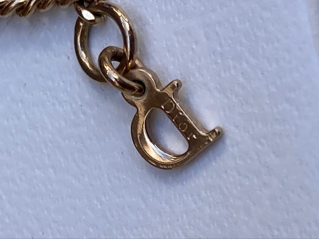 Dior クリスチャンディオールリボン ネックレス