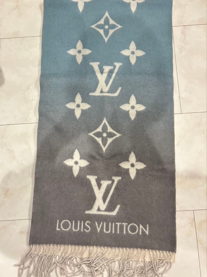 ルイ　ヴィトン　エシャルプ　レイキヤビック　M70868 カシミア　マフラー