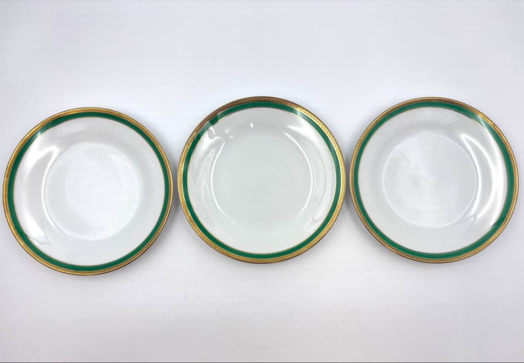 リチャードジノリ　パレルモグリーン　20cm プレート　6枚セット