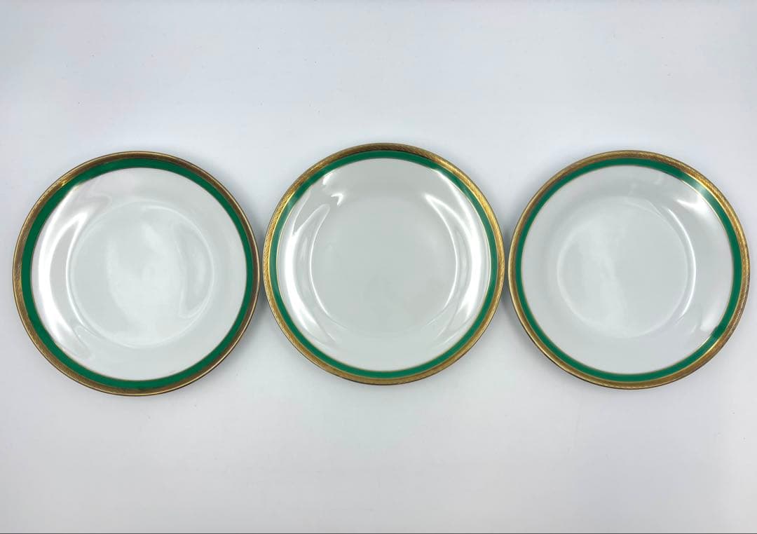 リチャードジノリ　パレルモグリーン　20cm プレート　6枚セット