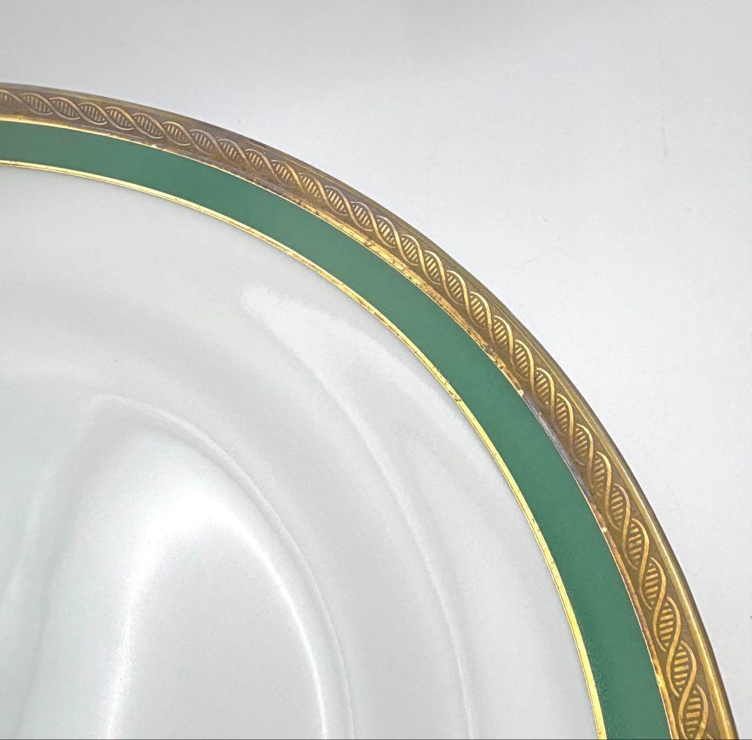 リチャードジノリ　パレルモグリーン　20cm プレート　6枚セット