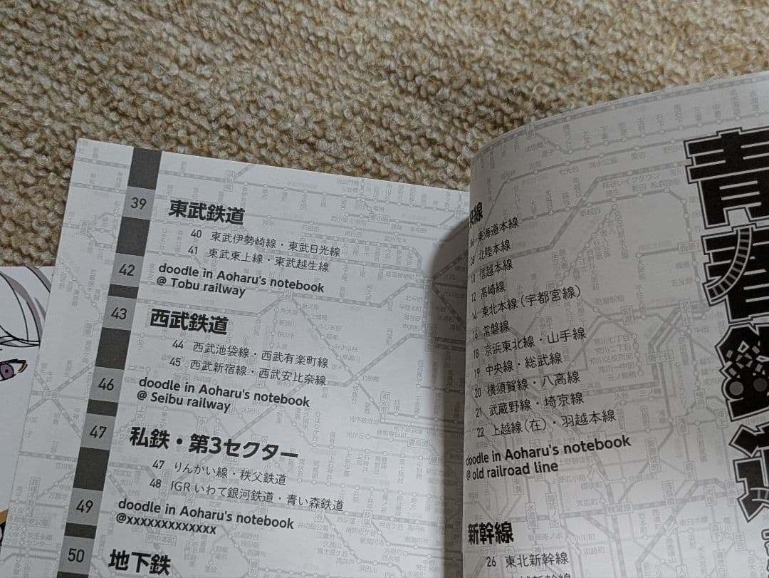 青春鉄道 2017年版アニメイト限定セットの小冊子＆購入特典イラストカード