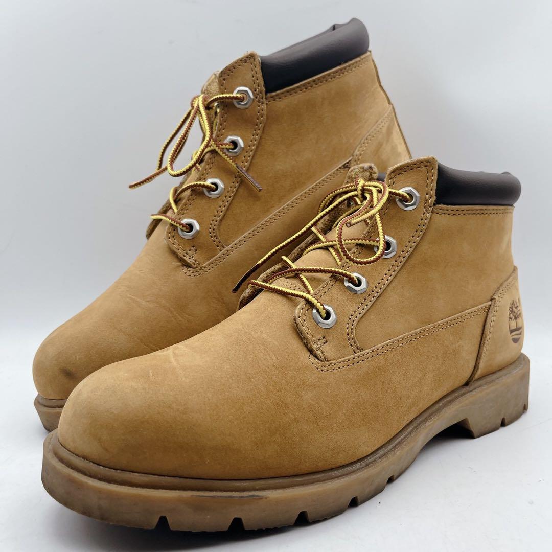 ティンバーランド ベーシックチャッカ 6040A フルグレイヌバックレザー 26