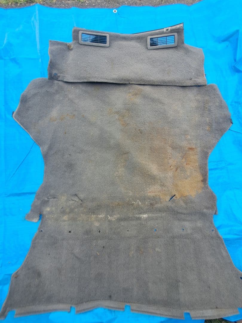 FC3S前期 トランク回り内張り、マット