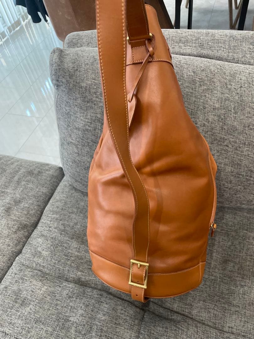 専用　GUCCI レザー ドラムバッグ　ボストン　ジムバック　超希少