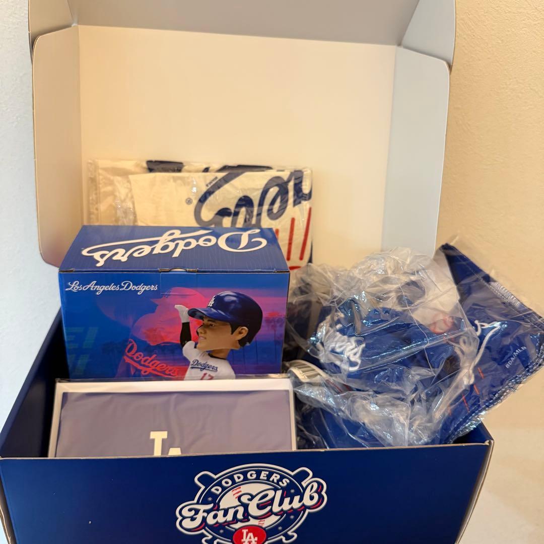 Dodgers ドジャース ファンクラブ 大谷翔平 山本由伸 ボブルヘッド付