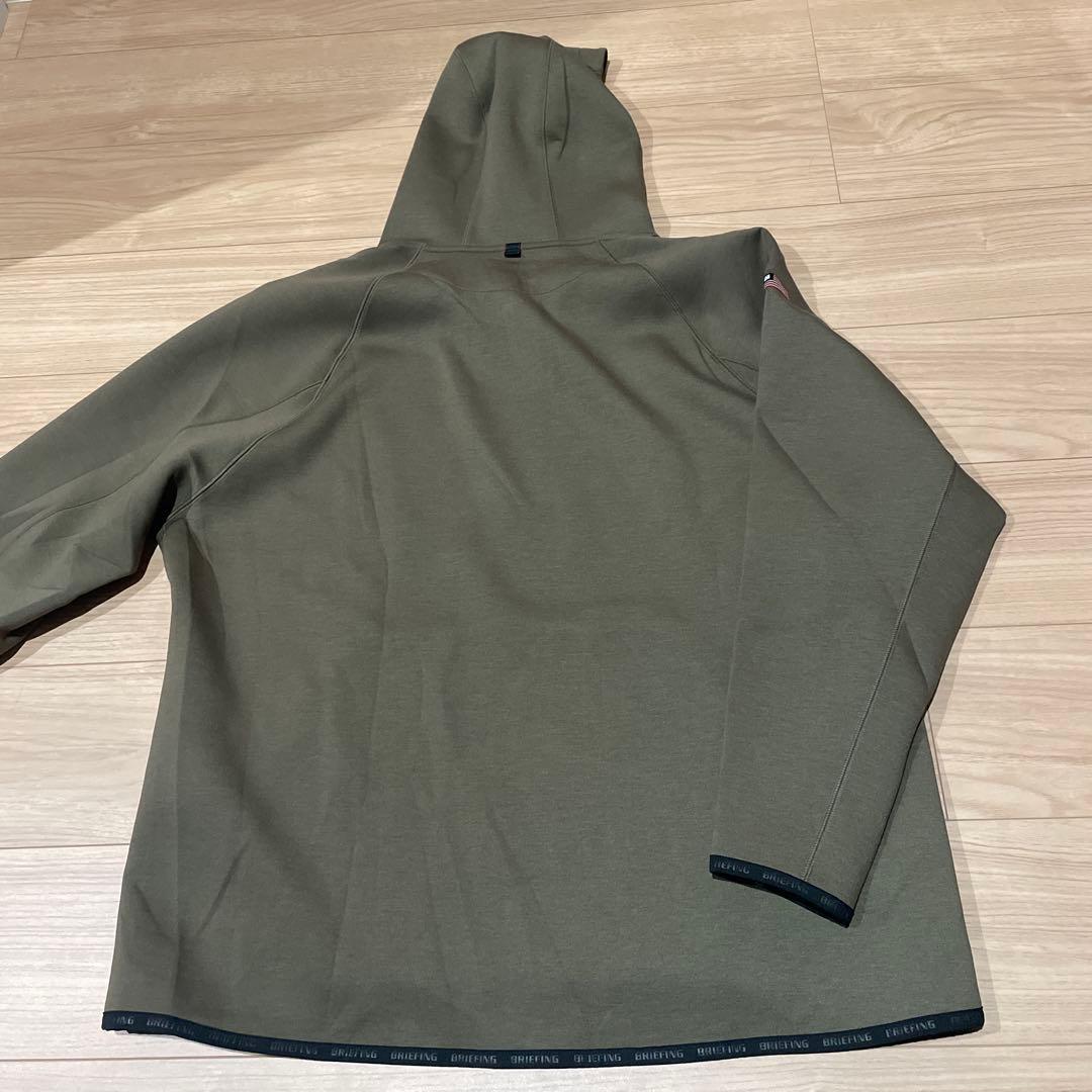 BRIEFING パーカーXL オリーブグリーン