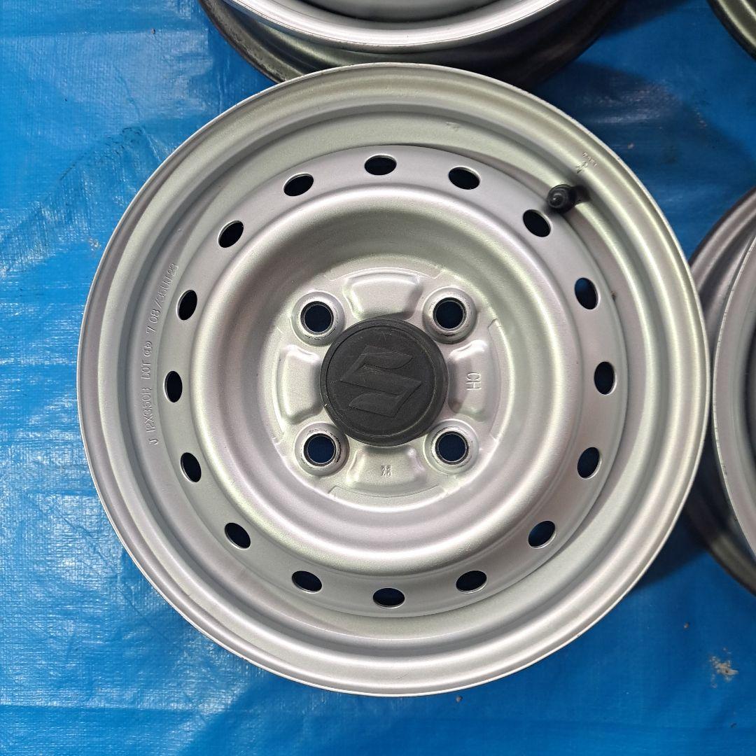 ■スズキ 純正■12インチスチールホイール　キャリィ　エブリィ等　送料無料