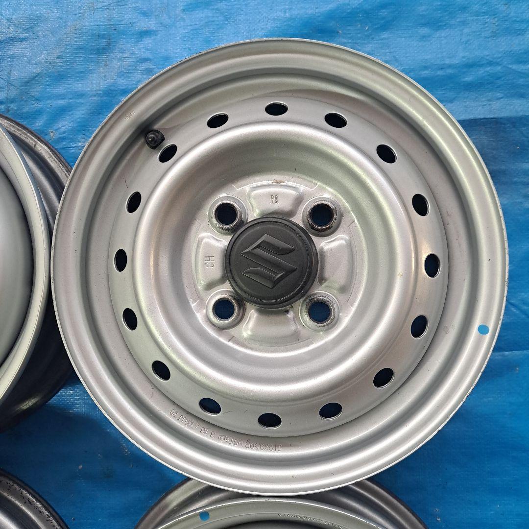■スズキ 純正■12インチスチールホイール　キャリィ　エブリィ等　送料無料