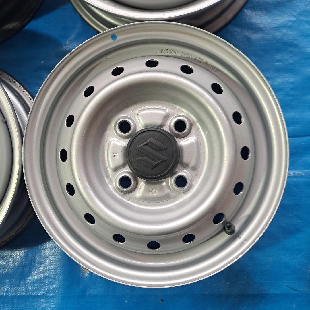 ■スズキ 純正■12インチスチールホイール　キャリィ　エブリィ等　送料無料
