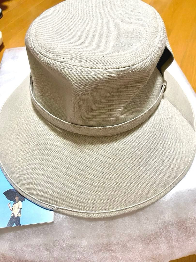 未使用品　SUN BARRIER 100 ウィンドハット　アイボリー　サンバリア
