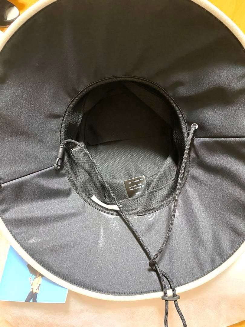 未使用品　SUN BARRIER 100 ウィンドハット　アイボリー　サンバリア