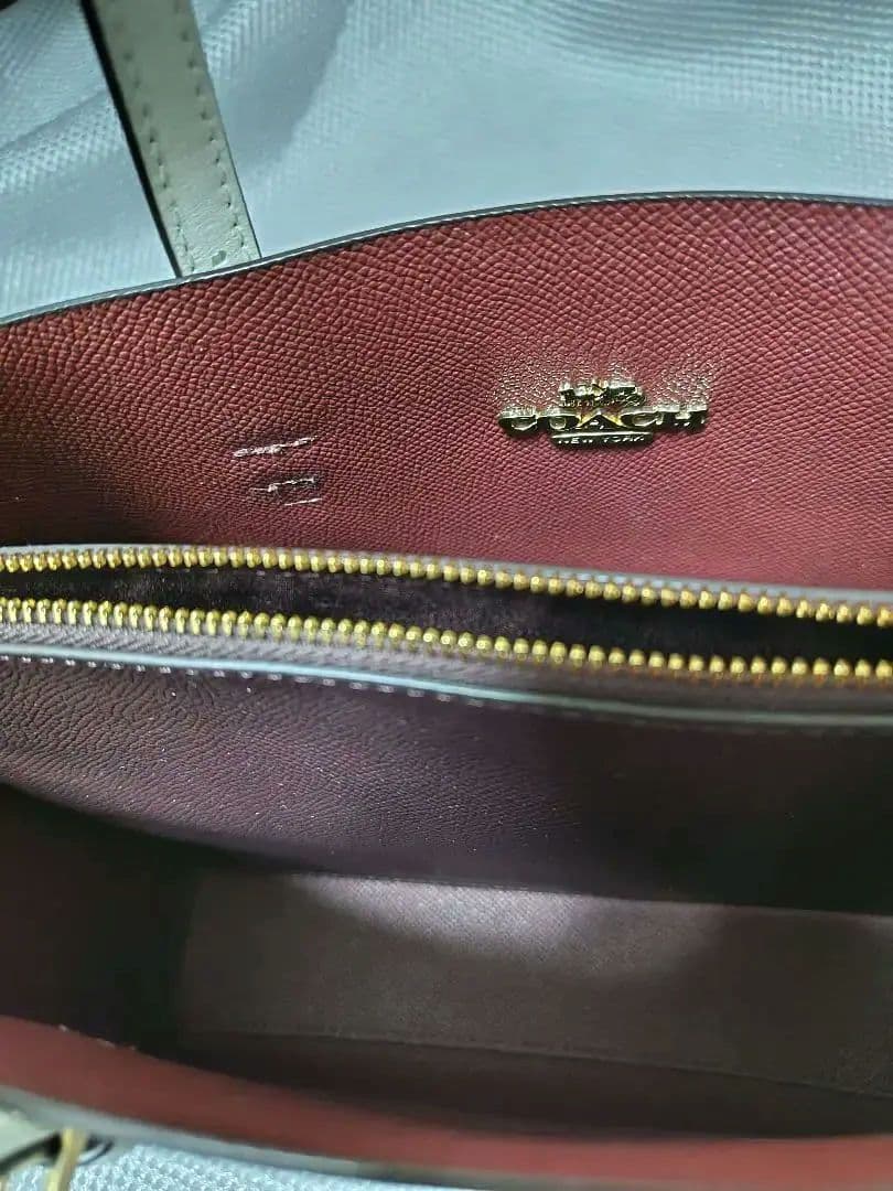 【人気】COACHトートバッグ「MOLLIE TOTE 25」 ホワイト美品✨