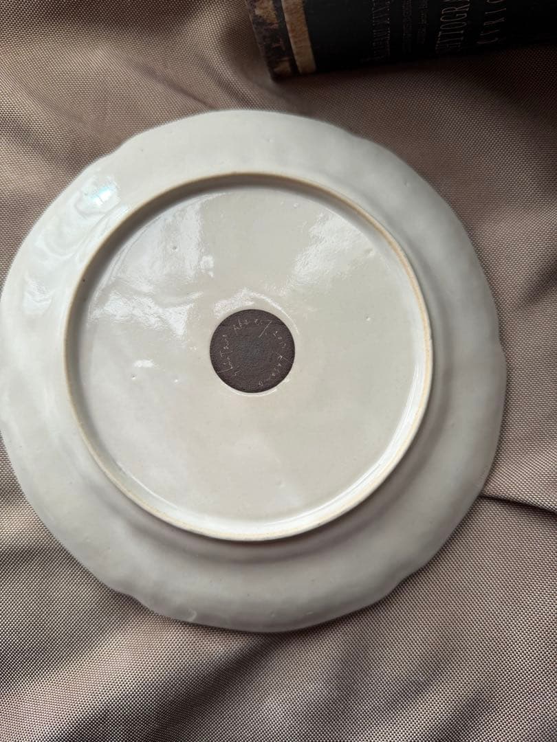 あ*き様 阿部慎太朗　八角形プレートとレモン柄皿セット　笠間焼