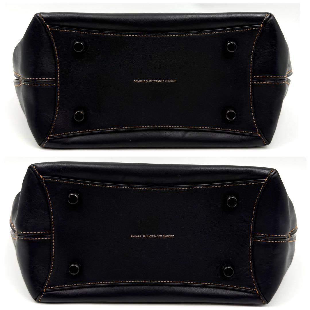 COACH コーチ ダコタ サッチェル 2way ショルダー バッグ ブラック