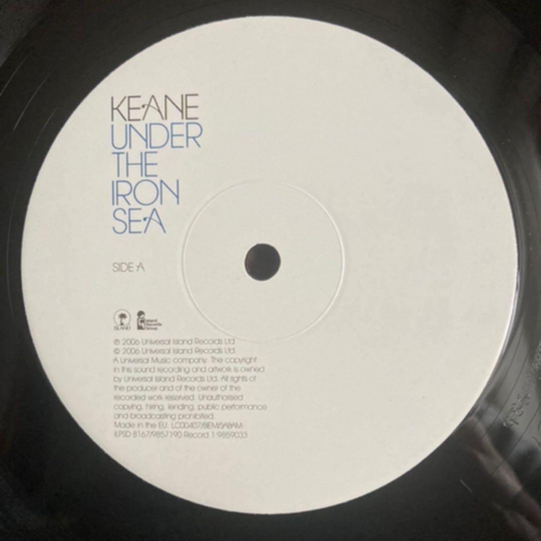 極希少アナログ★Keane - Under The Iron Sea 送料込み