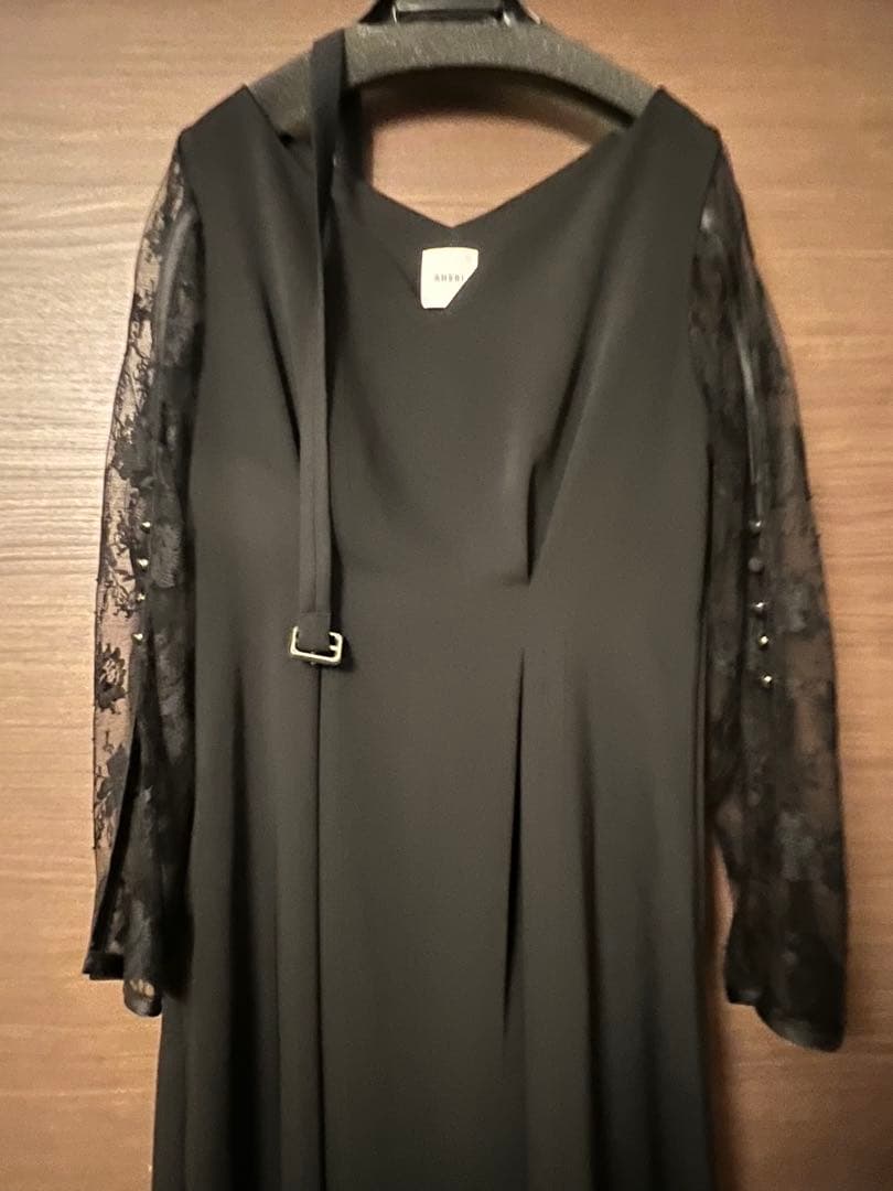 ameri vintege レーススリーブリファインドドレス　オケージョン