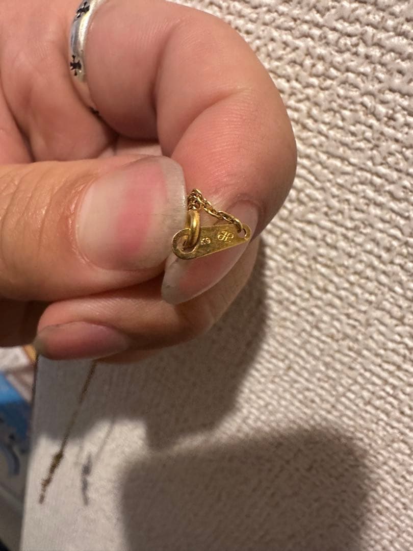 花モチーフ ゴールド ネックレス