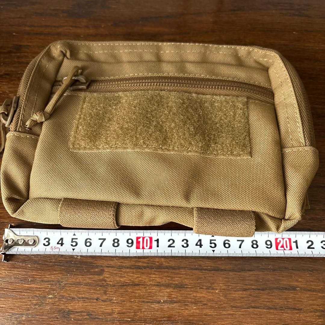 米軍放出品 BDS tactical サブアドミンポーチ コヨーテブラウン