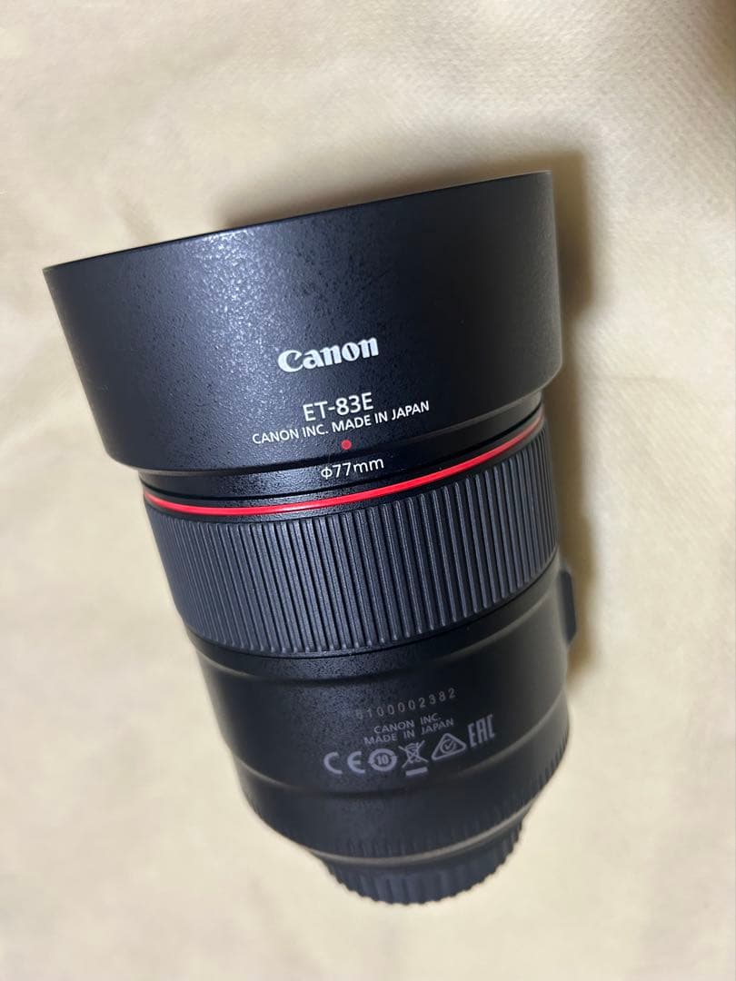Canon EF85mm F1.4L IS USM レンズ 保護フィルター付