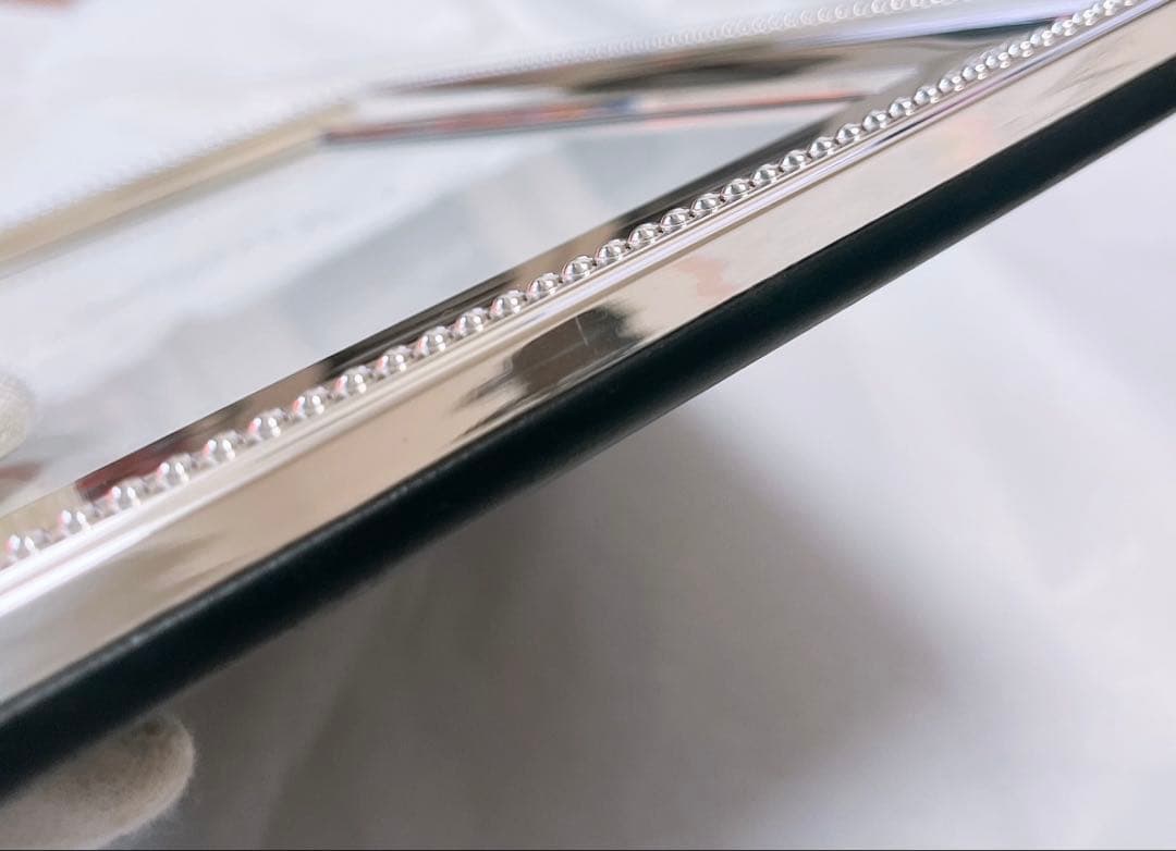 【未使用品】CHRISTOFLE クリストフル フォトフレーム パール13×18