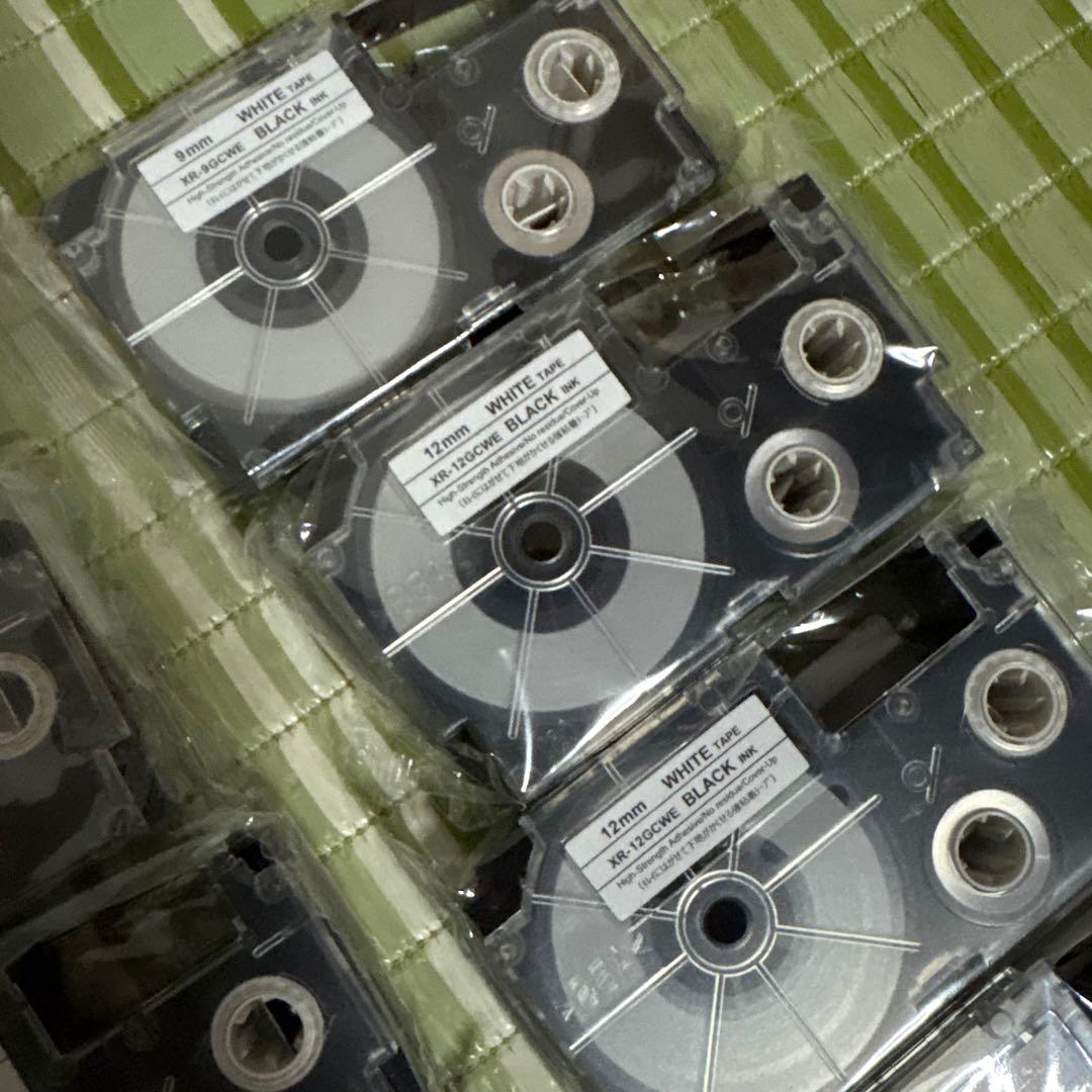 カシオCASIOネームランド　テープカートリッジ　テプラ　シール　まとめ売り