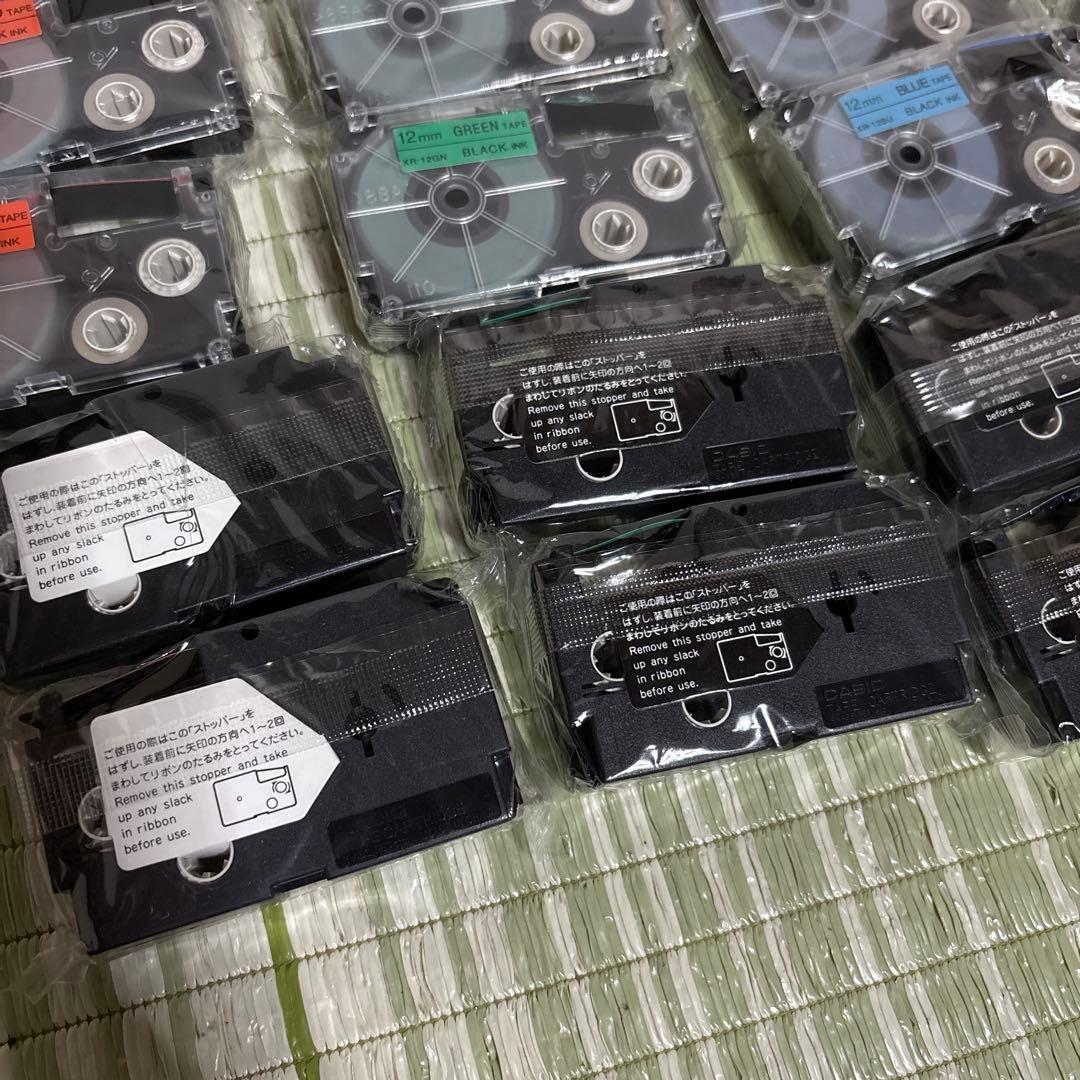 カシオCASIOネームランド　テープカートリッジ　テプラ　シール　まとめ売り