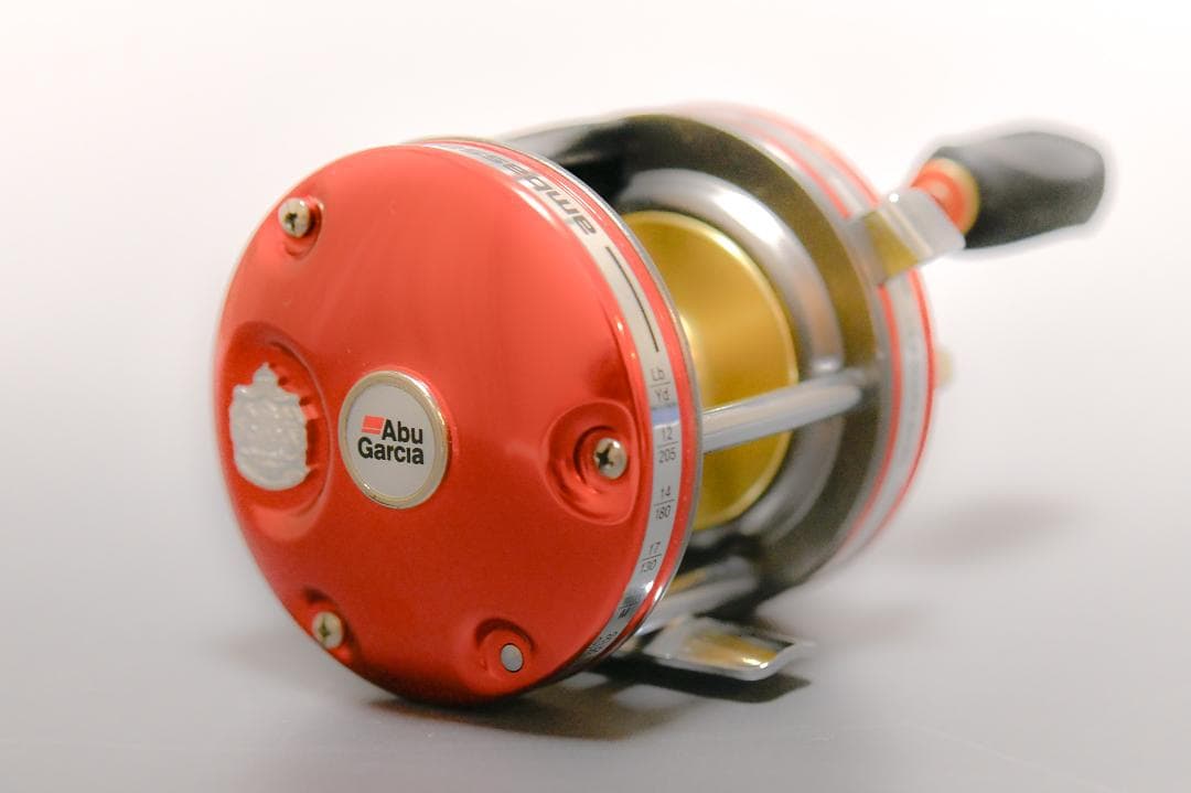 1点限り『未使用』【アブ アンバサダー 5000】レッド ゴールドパーツ