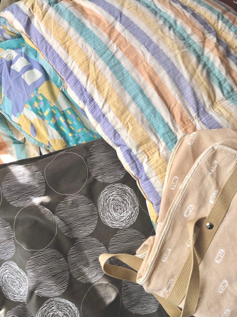 掛け布団　東洋羽毛　ダブル　カバー付き