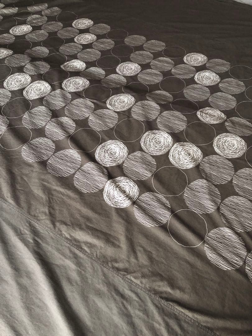 掛け布団　東洋羽毛　ダブル　カバー付き