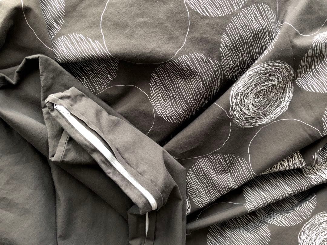 掛け布団　東洋羽毛　ダブル　カバー付き