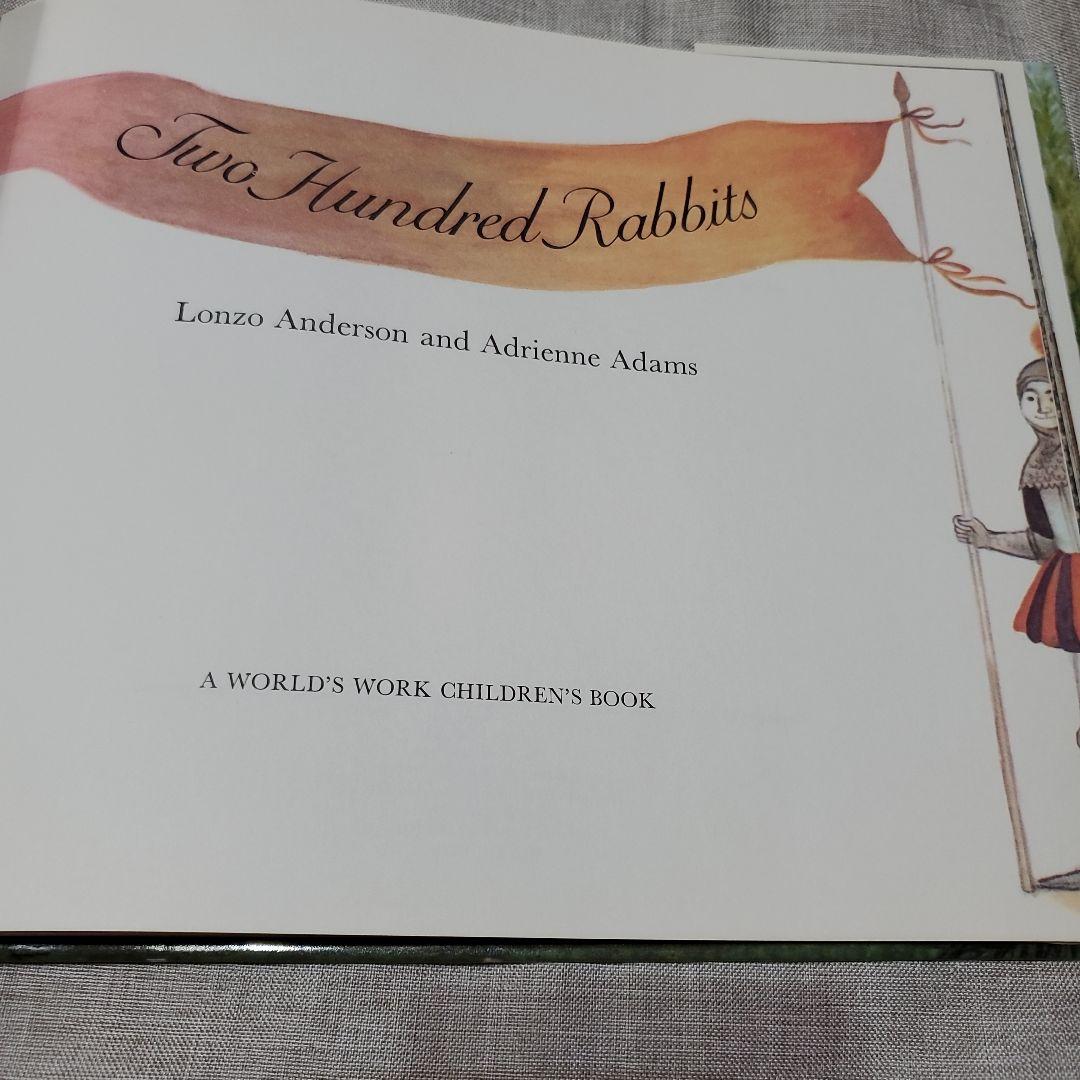 TWO HUNDRED RABBITS ロンゾ・アンダーソン 200匹のうさぎ