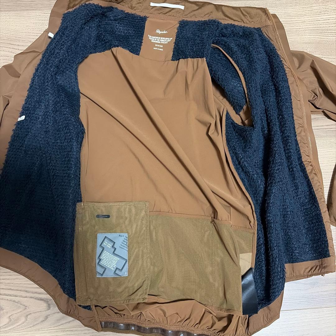 ラファ rapha インサレーテッドジャケット　ダークブラウンメンズM 修復あり