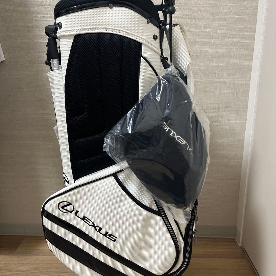 Lexus ゴルフバッグ・キャディバッグ ホワイト値下げ可
