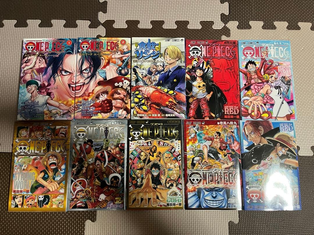 ONE PIECE 1巻〜113巻 全巻セット＋関連本10冊　美品