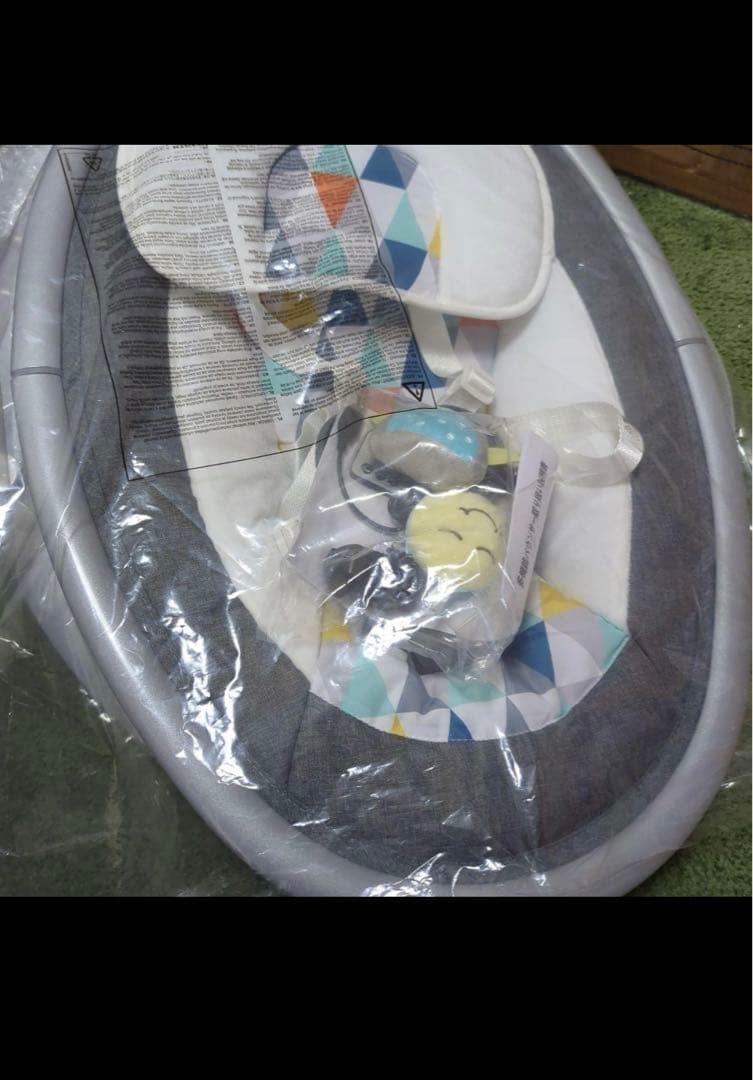 Feemomメロディー内蔵電動スイング 電動バウンサー 2Wayベビーラック