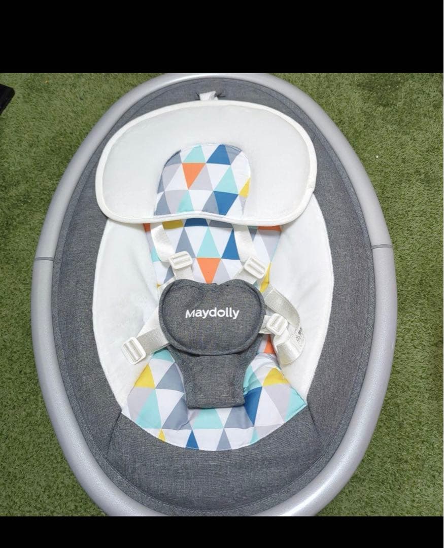 Feemomメロディー内蔵電動スイング 電動バウンサー 2Wayベビーラック