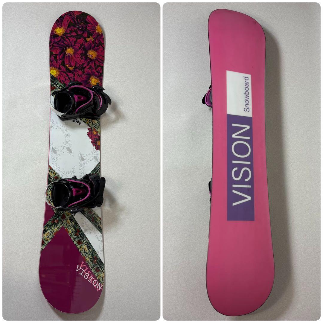 VISION JOY RIDE スノーボード 135cm ジュニア レディース