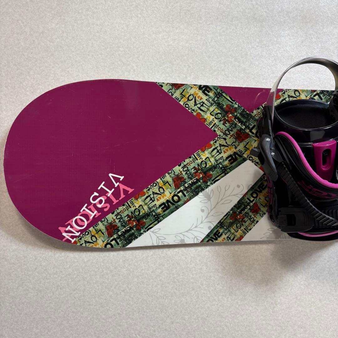 VISION JOY RIDE スノーボード 135cm ジュニア レディース