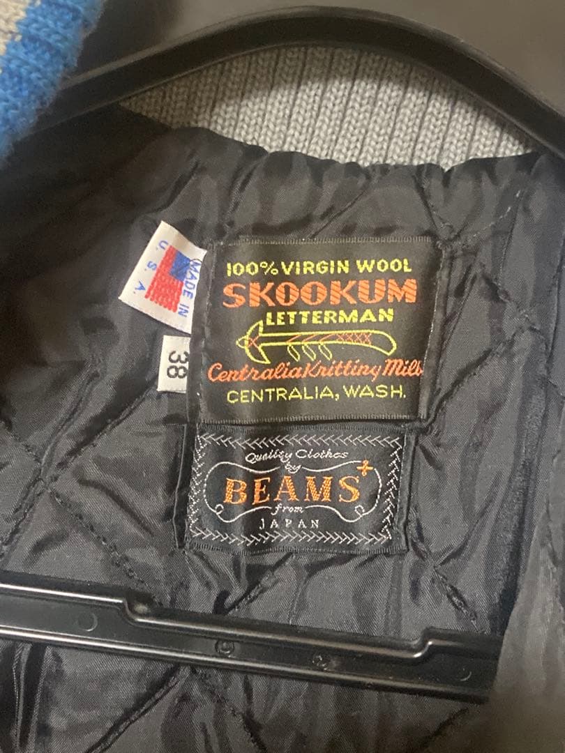 SKOOKUM×BEAMS PLUS　 アワードジャケット　スタジャン　L