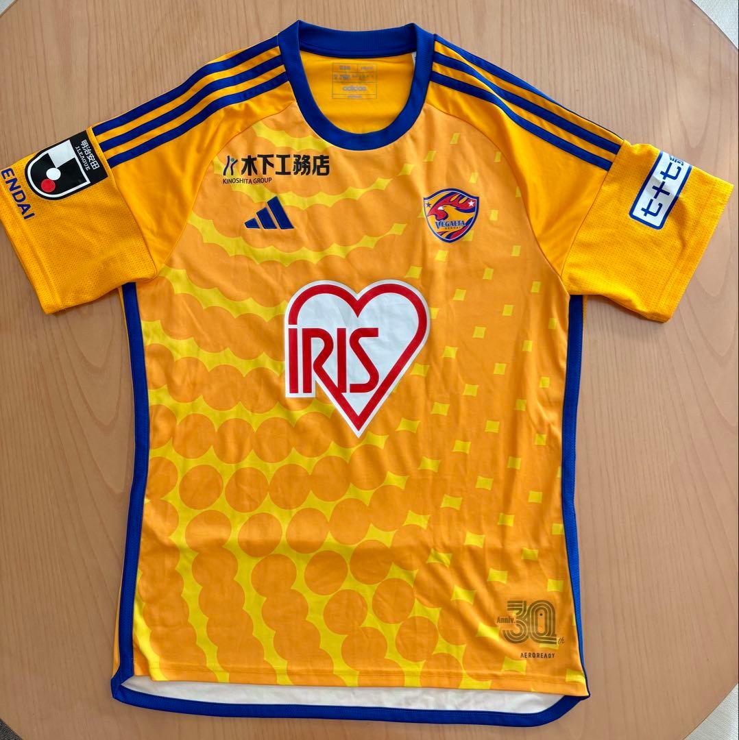 【新品同様】ベガルタ仙台　2024ユニフォーム　XLサイズ　背番号なし