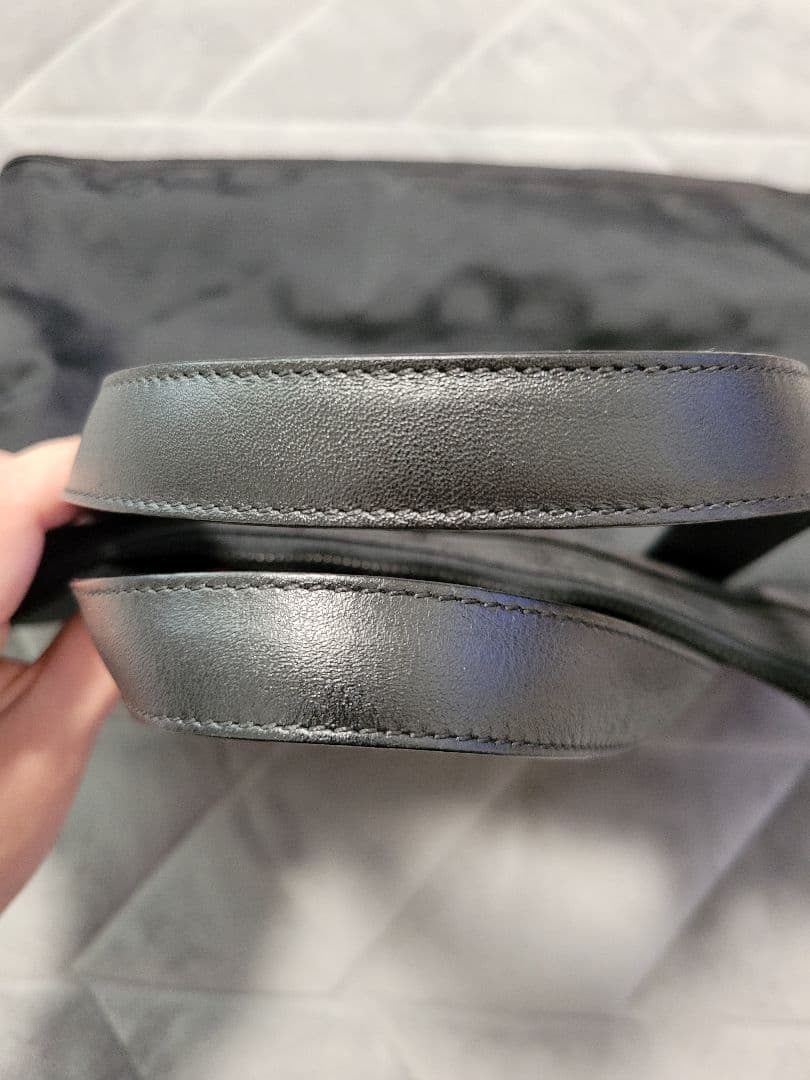 CHANEL ブラック ビジネスバッグ